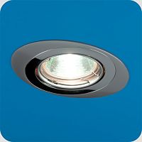 Светильник встраиваемый Италмак Orbita 51 1 21 MR16 65мм/50вт матовый хром картинка 